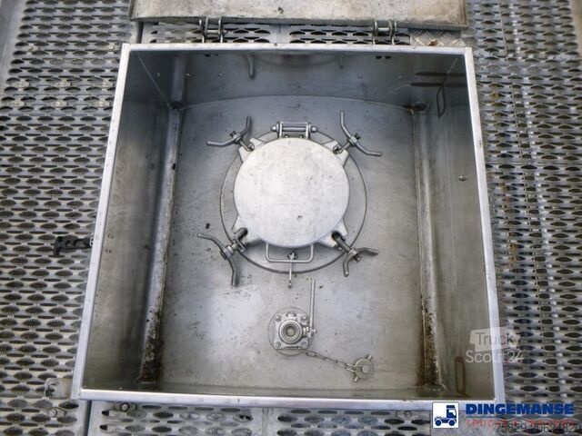 Резервоар Feldbinder Chemical tank inox L4BH 37.5 m3 / 1 comp