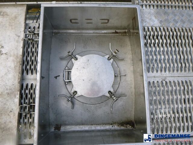 Резервоар Feldbinder Chemical tank inox L4BH 37.5 m3 / 1 comp