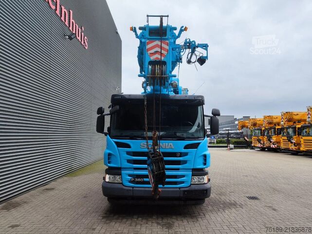 Camión grúa Liebherr LTF 1035-3.1 Scania P360 6x4