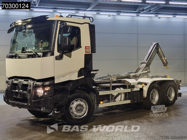 Système de bras à crochet Renault C 430 6X4 20 tons Marrel AL20 S52 container sys...