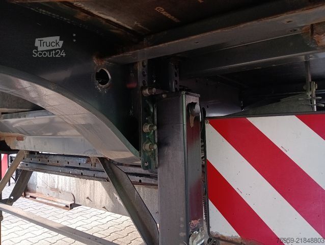 Pracovná plošinová náves KRONE SD27DA01CLNF TRIDEC LENKACHSE LIFT BPW Rungentas