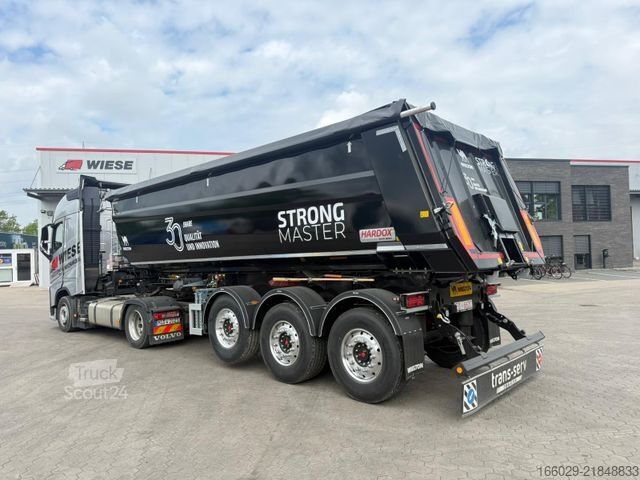 Напівпричіп-самоскид WIELTON NW-3 Stahl Kippmulde 30 m³ Hardox