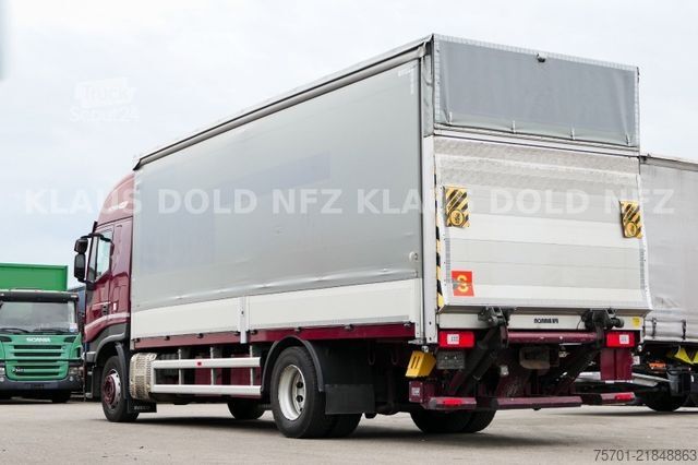Camion plateau avec bâche IVECO Stralis 460 PP Bordwände Retarder LBW Euro 6