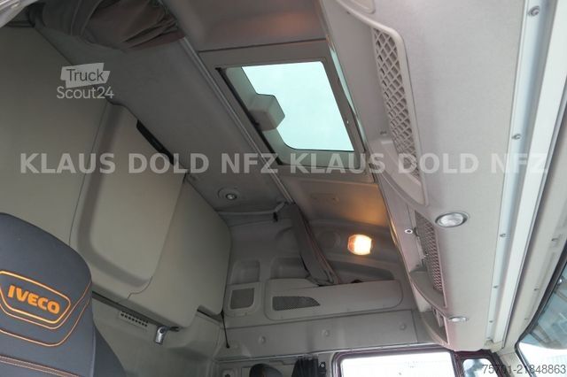 Camion plateau avec bâche IVECO Stralis 460 PP Bordwände Retarder LBW Euro 6