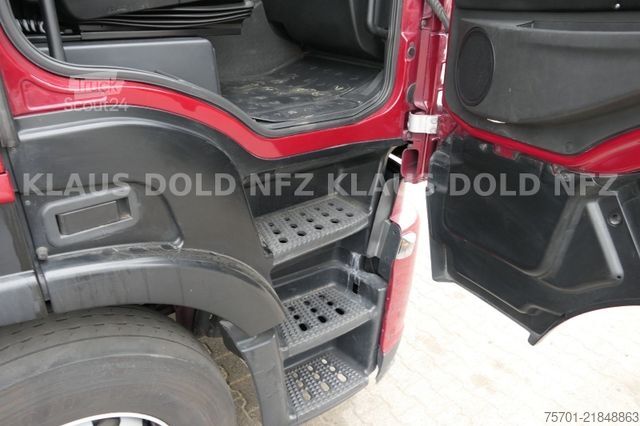 Camion plateau avec bâche IVECO Stralis 460 PP Bordwände Retarder LBW Euro 6