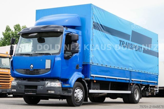 Бортовой грузовик с тентом RENAULT Midlum 270 Pritsche Plane Bordwände LBW Euro 5
