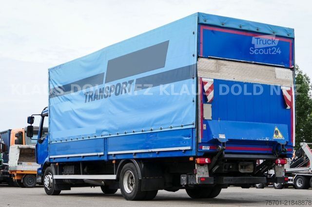Бортовой грузовик с тентом RENAULT Midlum 270 Pritsche Plane Bordwände LBW Euro 5