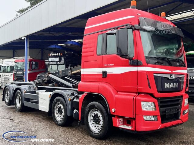 Sistema de braço de gancho MAN TGS 35.500 8x2, Euro 6, Nieuwe motor bij 620000...