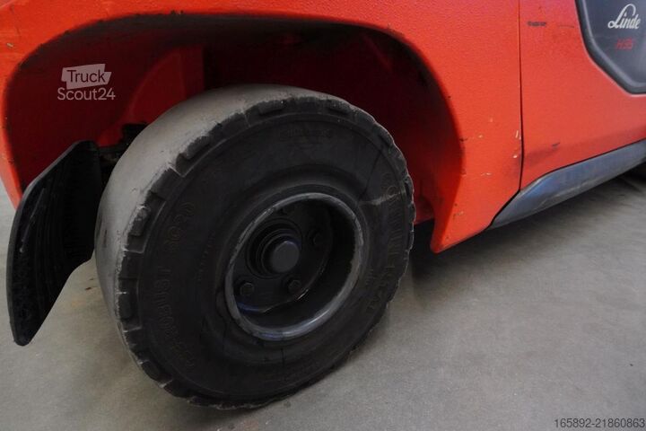 Gaffeltruck Linde H 35 T 1202