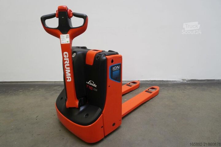 Carretilla elevadora baja Linde T 16 ION 1152