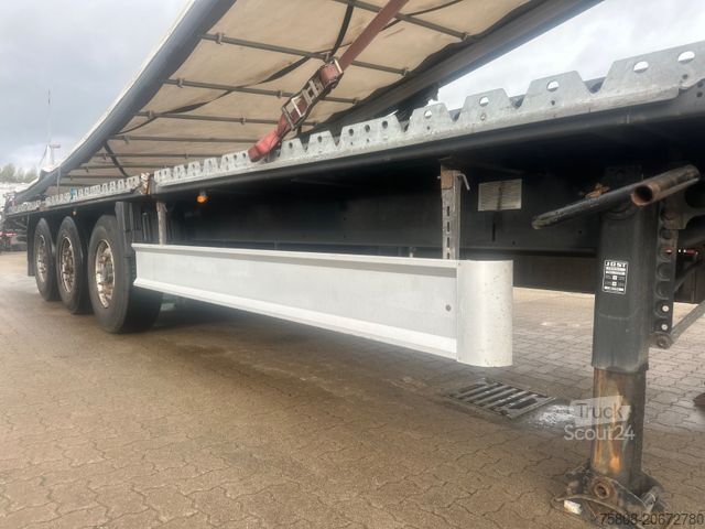 Открытый полуприцеп с тентом FLIEGL SDS390 Plane Liftachse