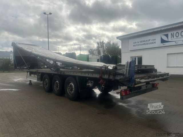 Открытый полуприцеп с тентом FLIEGL SDS390 Plane Liftachse