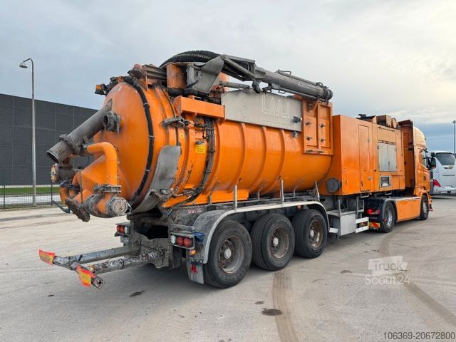 Вакуумная автоцистерна SCANIA R450 4x2 Euro 6 Disab Centurion LN20 Sauglader
