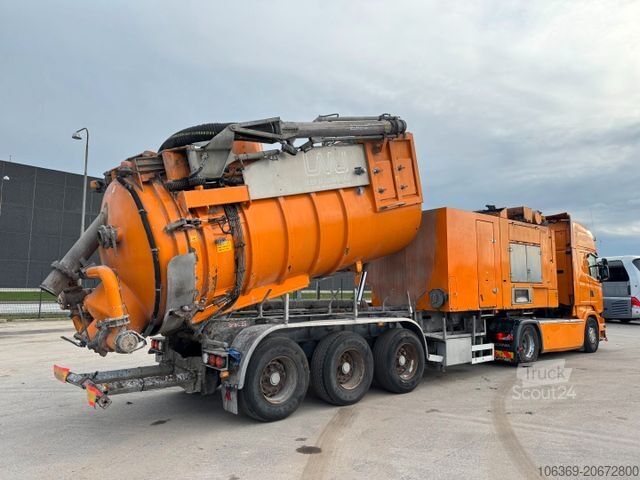 Вакуумная автоцистерна SCANIA R450 4x2 Euro 6 Disab Centurion LN20 Sauglader