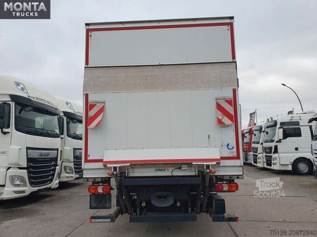 Kastes kravas automašīna MERCEDES-BENZ Atego 1224, Euro 6e, Koffer, LBW, AHK,Vermietung