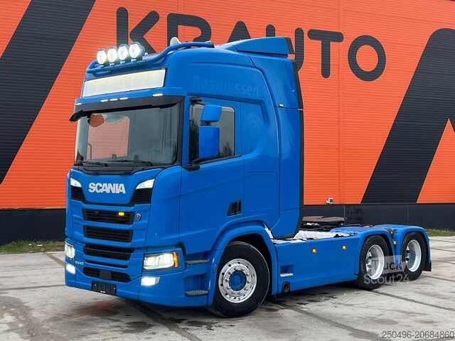 Standartinis traktorius Scania R 540 6x4 RETARDER