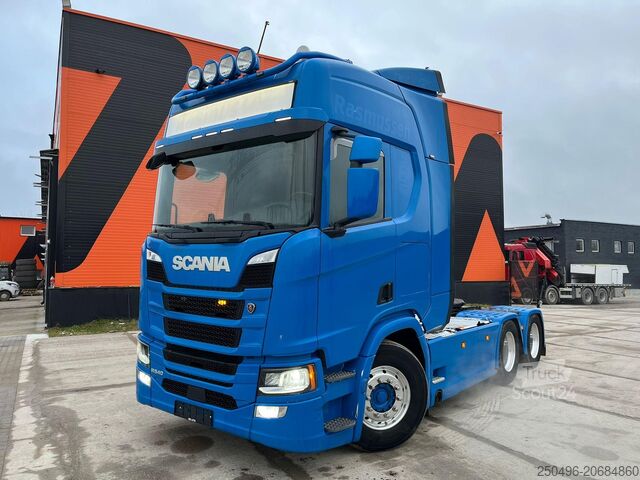 Standartinis traktorius Scania R 540 6x4 RETARDER