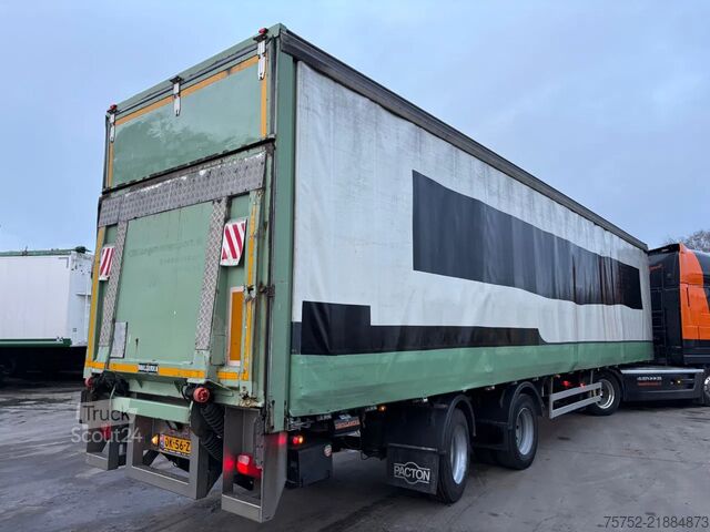 Klizne cerade Pacton 2AS City 12.6M Dhollandia Laadklep 2500KG Stuur...