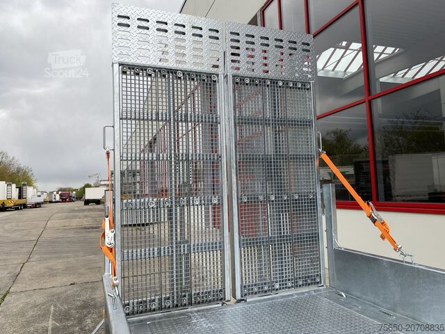 Low loader trailer Möslein TT 11-E6x2 hydr. Rampen  Tieflader für Fräsen breiten hydraulischen Rampen, Neu