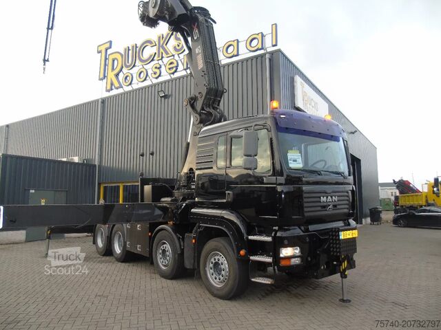 Poids lourds MAN TGA 41.430 + HIAB 800 6x + 5x JIB WINCH + 8X4 +...