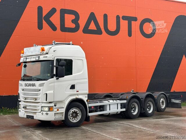 Châssis-cabine Scania G 480 8x4*4 RETARDER / CHASSIS L=8002 mm