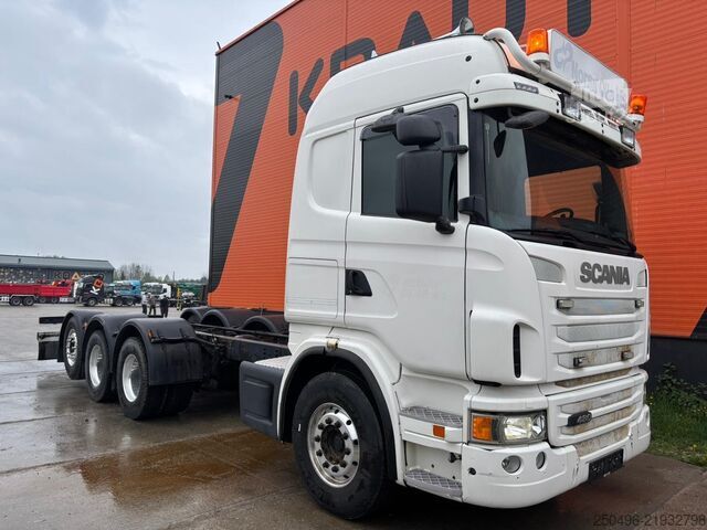 Châssis-cabine Scania G 480 8x4*4 RETARDER / CHASSIS L=8002 mm