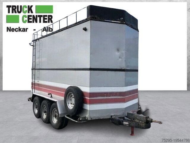 Remorque à caisse Tridem 3 Achs Koffer Portaltüren Bus Anhänger