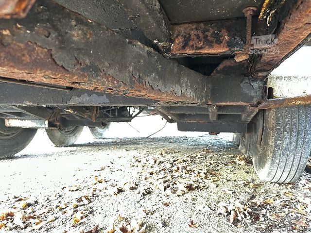 Remolque caja Tridem 3 Achs Koffer Portaltüren Bus Anhänger