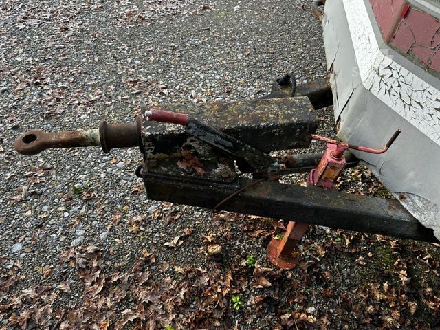 Remolque caja Tridem 3 Achs Koffer Portaltüren Bus Anhänger