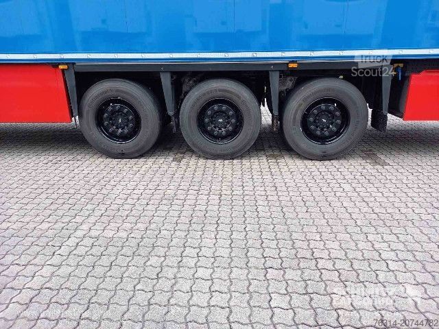 Reefer semitrailer Schmitz Cargobull Tiefkühler Multitemp Trennwand