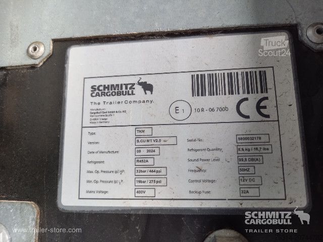 Reefer semitrailer Schmitz Cargobull Tiefkühler Multitemp Trennwand