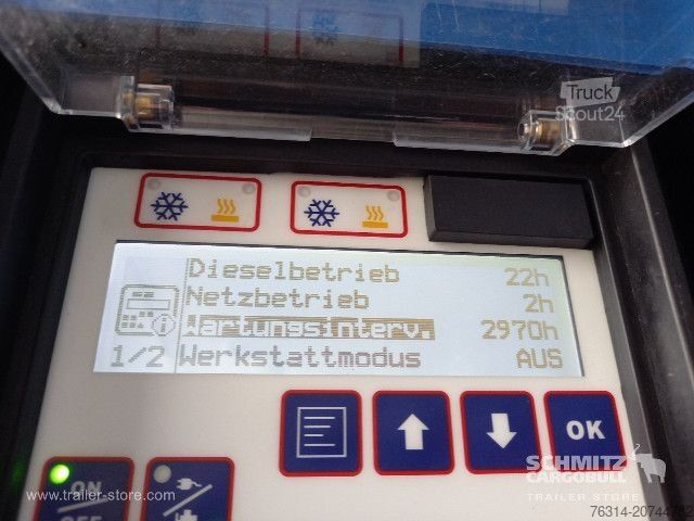 Reefer semitrailer Schmitz Cargobull Tiefkühler Multitemp Trennwand