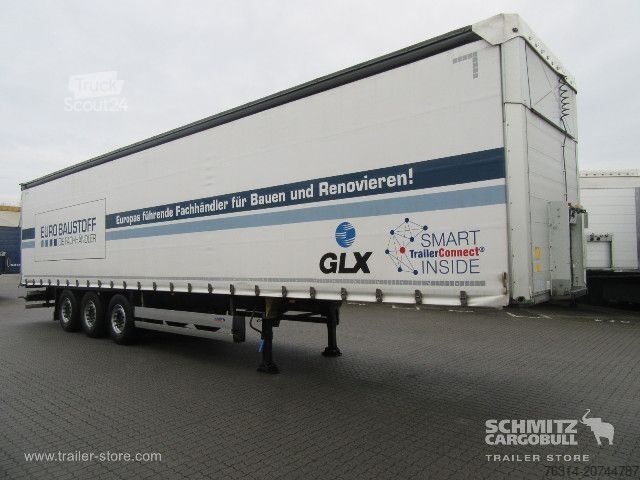 Open semitrailer with tarp Schmitz Cargobull Curtainsider Standard Getränke