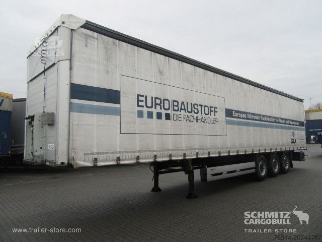 Open semitrailer with tarp Schmitz Cargobull Curtainsider Standard Getränke