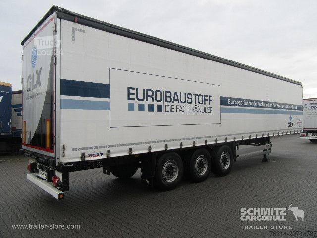 Open semitrailer with tarp Schmitz Cargobull Curtainsider Standard Getränke
