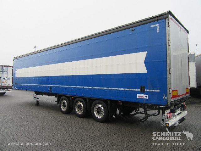 Open semitrailer with tarp Schmitz Cargobull Curtainsider Standard Getränke