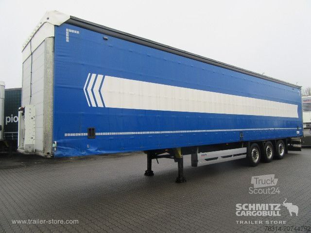 Open semitrailer with tarp Schmitz Cargobull Curtainsider Standard Getränke