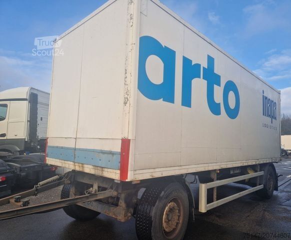 Koffer aanhanger ACKERMANN-FRUEHAUF 18 to 2-Achs Anhänger Koffer Portaltüren