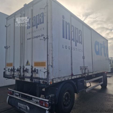 Koffer aanhanger ACKERMANN-FRUEHAUF 18 to 2-Achs Anhänger Koffer Portaltüren