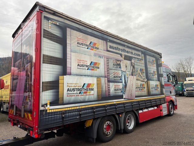Autocarro con pianale e telone MAN TGX 26.440 PRITSCHE/PLANE+ANHÄNGER*2015*EURO6*