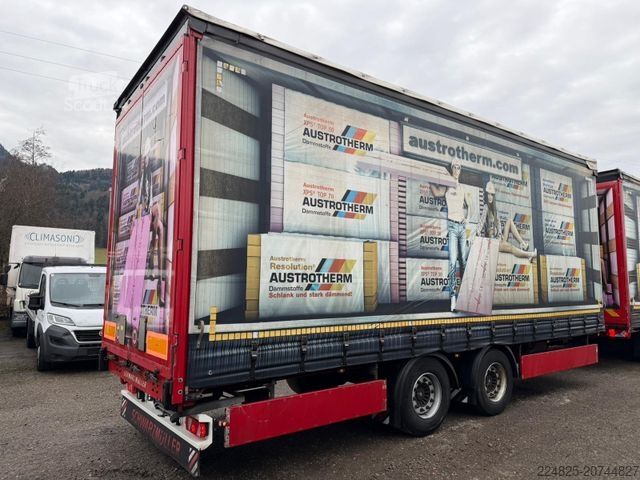 Autocarro con pianale e telone MAN TGX 26.440 PRITSCHE/PLANE+ANHÄNGER*2015*EURO6*