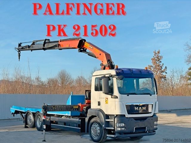 Пътна помощ MAN TGS 26.400 * PALFINGER PK 21502 + FUNK*