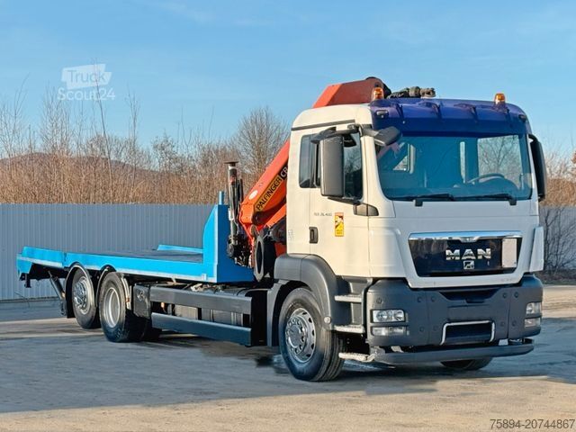 Кран, монтиран на камион MAN TGS 26.400 * PALFINGER PK 21502 + FUNK*