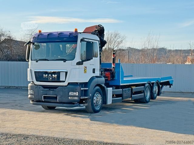 Кран, монтиран на камион MAN TGS 26.400 * PALFINGER PK 21502 + FUNK*