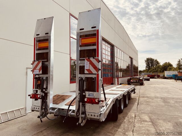 Ρυμουλκούμενο χαμηλού φορτίου Möslein TT 31 31 t GG Tridem- Tieflader 3 Achs, gelenktNeufahrzeug