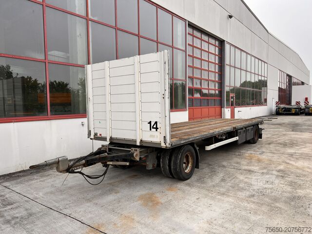 Ρυμουλκούμενο χαμηλού φορτίου Ackermann PA-F 18/7.4E 2 Achs Jumboanhänger Mega