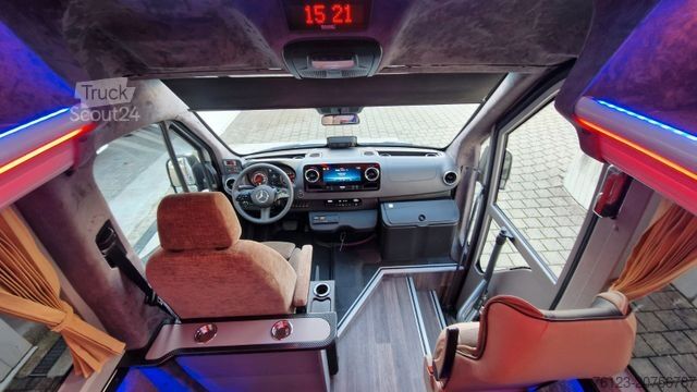 Μίνι λεωφορείο MERCEDES-BENZ 519 und 517 Glasdach XXL 20 Sitze Stock