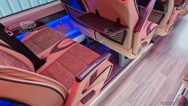 Μίνι λεωφορείο MERCEDES-BENZ 519 und 517 Glasdach XXL 20 Sitze Stock