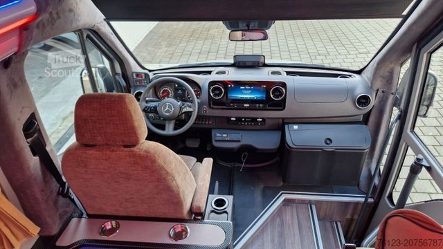 Μίνι λεωφορείο MERCEDES-BENZ 519 und 517 Glasdach XXL 20 Sitze Stock