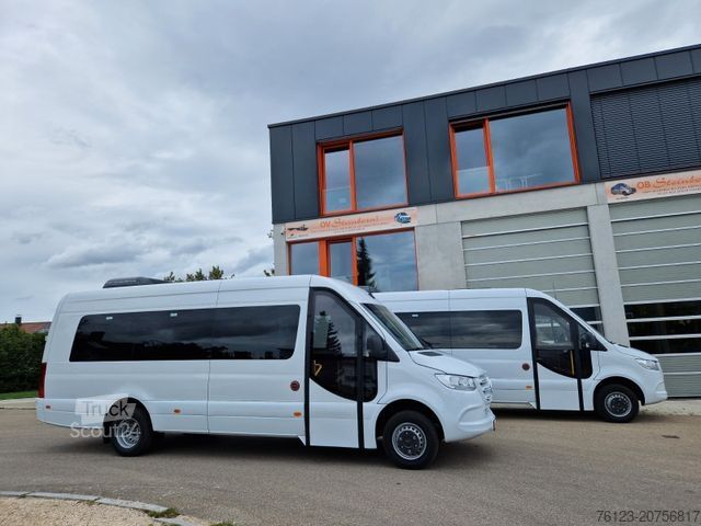 Μίνι λεωφορείο MERCEDES-BENZ 515 Sprinter 22 Schlafsessel Vorlauffahrzeug 2x